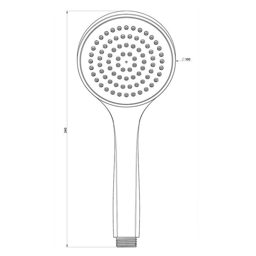 Immagine di Gessi EMPORIO SHOWER doccetta anticalcare, finitura cromo 47254#031