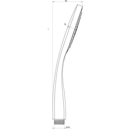 Immagine di Gessi EMPORIO SHOWER doccetta anticalcare, finitura cromo 47254#031