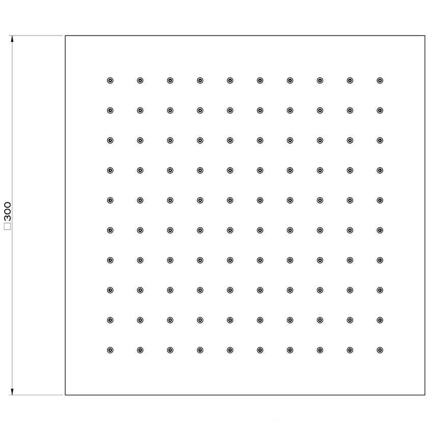 Immagine di Gessi EMPORIO SHOWER soffione anticalcare per doccia, a soffitto, orientabile, finitura mirror steel 47262#238