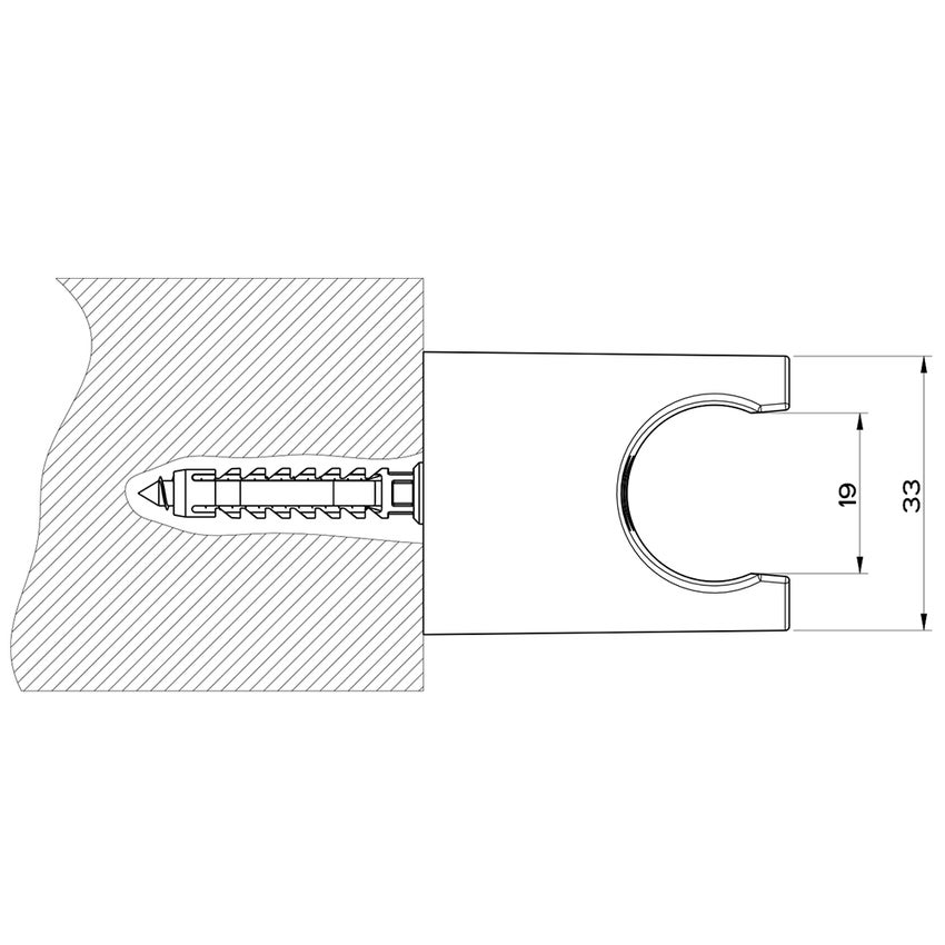 Gessi Emporio Shower Supporto Fisso Per Doccetta Finitura Cromo Prezzi E Offerte Su