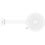 Immagine di Gessi EMPORIO SHOWER soffione anticalcare per doccia, a parete, orientabile, finitura finox 47284#149