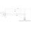 Immagine di Gessi EMPORIO SHOWER soffione quadrato 20cm anticalcare per doccia, a parete orientabile, finitura cromo 47286#031