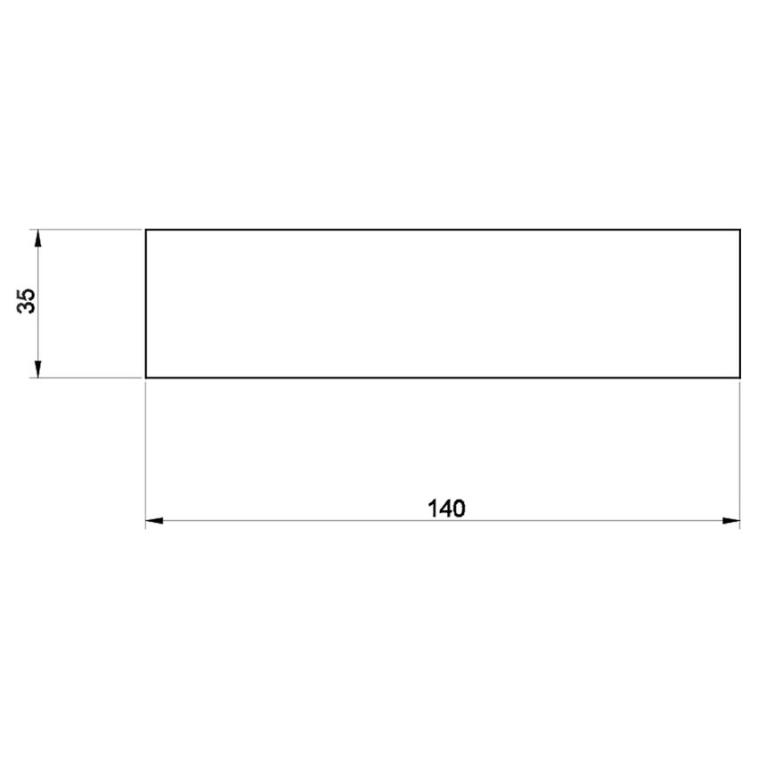 Immagine di Gessi RETTANGOLO ACCESSORI porta oggetti a parete, finitura cromo 20804#031