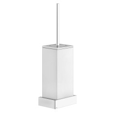 Immagine di Gessi RETTANGOLO ACCESSORI porta scopino a parete bianco, finitura cromo 20819#031
