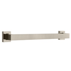 Immagine di Gessi RETTANGOLO ACCESSORI maniglione d'appoggio per vasca/doccia 45 cm, finitura finox brushed nickel 20893#149