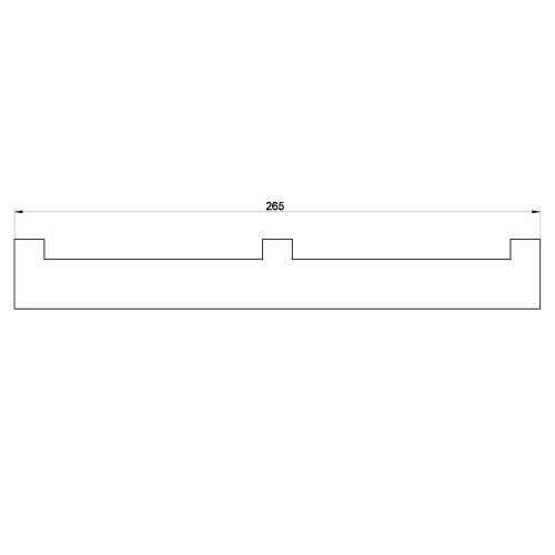 Immagine di Gessi RETTANGOLO ACCESSORI porta salviette a parete doppio, finitura cromo 20915#031