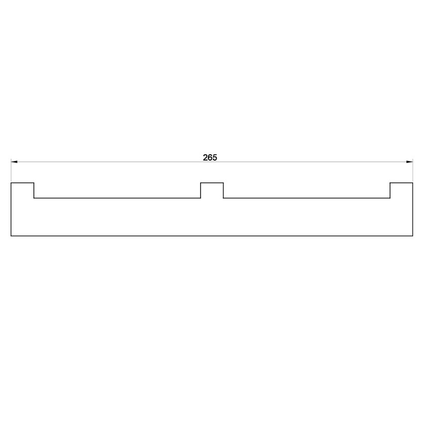 Immagine di Gessi RETTANGOLO ACCESSORI porta salviette a parete doppio, finitura cromo 20915#031