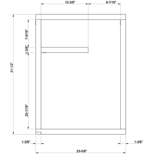 Immagine di Gessi RETTANGOLO ACCESSORI piantana da terra porta salvietta, finitura cromo 20941#031