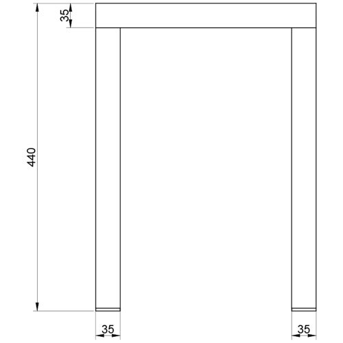 Immagine di Gessi RETTANGOLO ACCESSORI sgabello, finitura cromo 20981#031