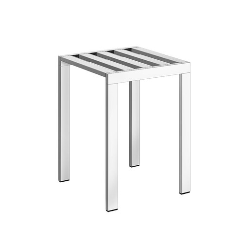 Immagine di Gessi RETTANGOLO ACCESSORI sgabello, finitura cromo 20981#031
