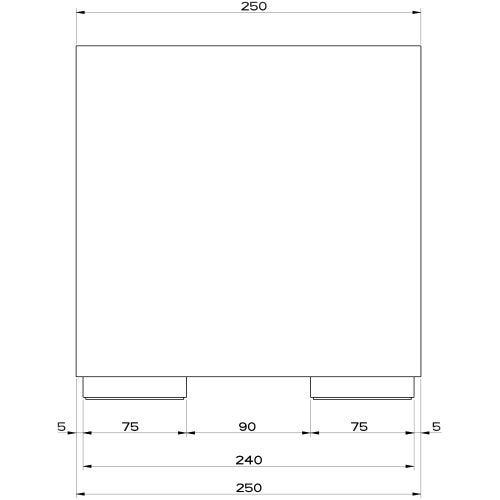 Cestino bagno Gessi Rettangolo 20990