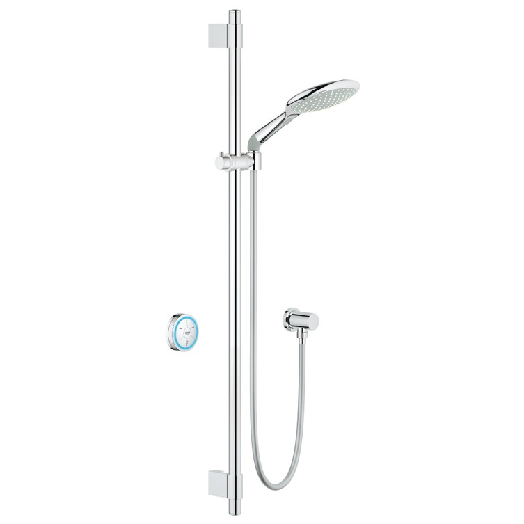 Saliscendi Doccia Grohe Prezzi.Grohe 36298000 Rainshower Solo F Digital Set Asta Doccia Finitura Cromo Prezzi E Offerte Su Tavolla Com