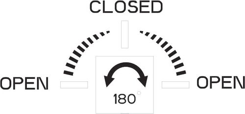 Immagine di Gessi RETTANGOLO SHOWER miscelatore termostatico doccia a parete, 2 uscite, senza corpo incasso, colore nero finitura opaco 20184#299