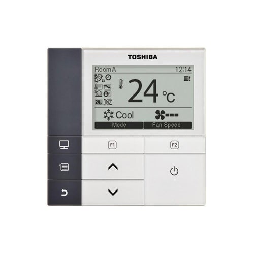 Immagine di Toshiba Comando locale a filo completo, con timer settimanale e menu navigabile, per unità canalizzabili e cassette multisplit residenziali RB-RWS21-E