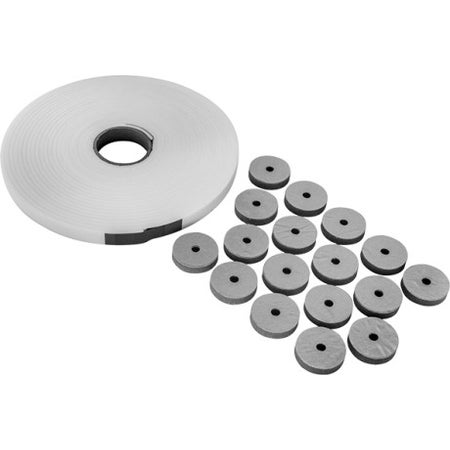 Immagine di Duravit Set fonoassorbente per piatti doccia filo pavimento, colore bianco 791372000000000