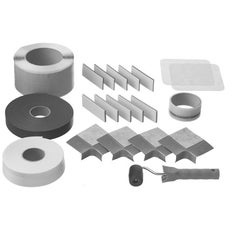 Immagine di Duravit Kit di tenuta per incasso filo pavimento, colore bianco 792803000000000