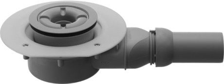 Immagine di Duravit Scarico del piatto doccia, orizzontale, per installazione con telaio e piedi, o con struttura in polistirene 791243000000000