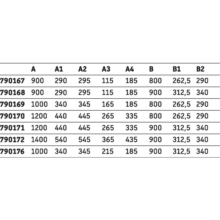 Immagine di Duravit Telaio con piedi 120 cm, regolabile in altezza 79017900000000