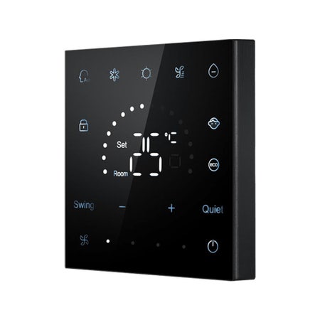 Immagine di Haier Comando a filo nero touchscreen per gestione singola o di gruppo HW-BA101ABT