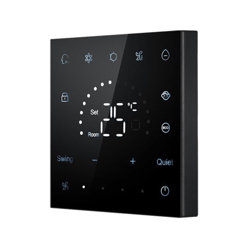 Immagine di Haier Comando a filo nero touchscreen per gestione singola o di gruppo HW-BA101ABT