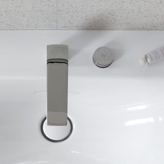 Immagine di Duravit D.1 rubinetteria elettronica a 2 fori taglia XL con alimentatore a spina, finitura cromo D11110007010