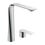 Immagine di Duravit D.1 rubinetteria a 2 fori per lavabo taglia XL, finitura cromo D11130002010