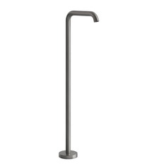 Immagine di Gessi 316 BATH bocca vasca da terra da completare con comando remoto, finitura steel brushed  54195#239