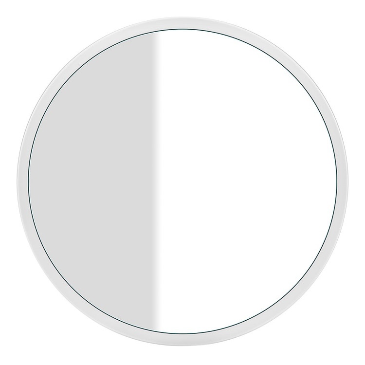 Gessi CONO specchio a parete, diametro 70 cm, telaio colore bianco 45921#520