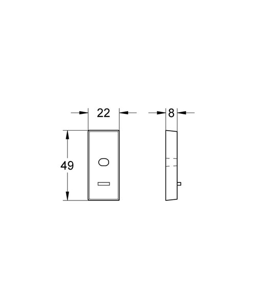 Immagine di Grohe Distanziatore, finitura grigio 45914XE0