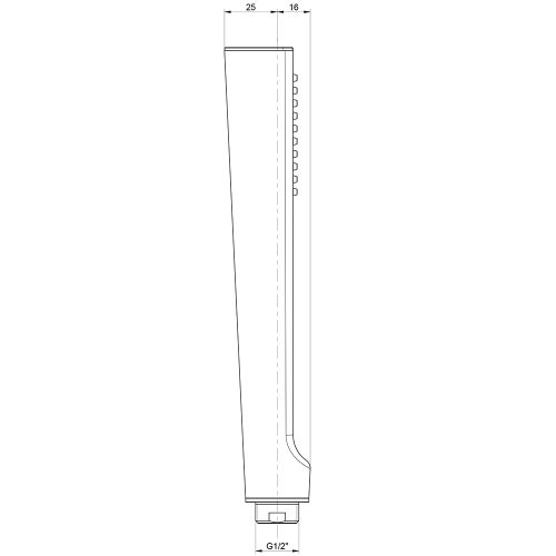 Immagine di Gessi CONO doccetta anticalcare, finitura copper PVD 45154#030