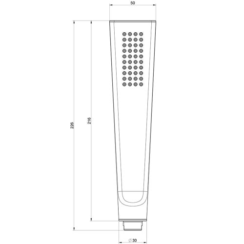 Immagine di Gessi CONO doccetta anticalcare, finitura copper PVD 45154#030
