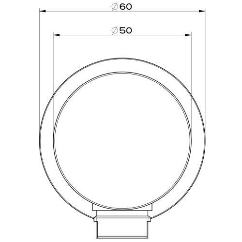 Immagine di Gessi CONO presa acqua con supporto doccetta, finitura black metal brushed PVD 45161#707