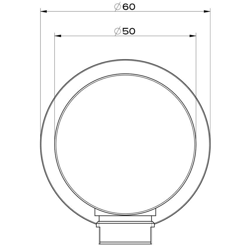 Immagine di Gessi CONO presa acqua con supporto doccetta, finitura black metal brushed PVD 45161#707