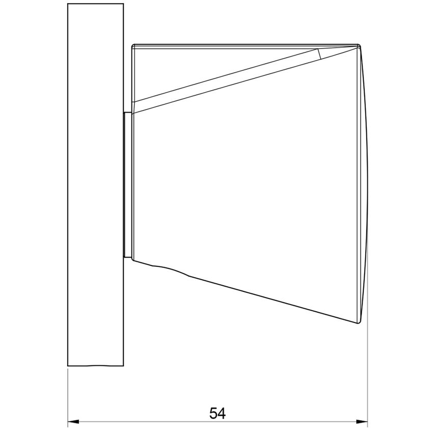 Immagine di Gessi CONO rubinetto d'arresto ad alta portata, finitura copper PVD 45254#030