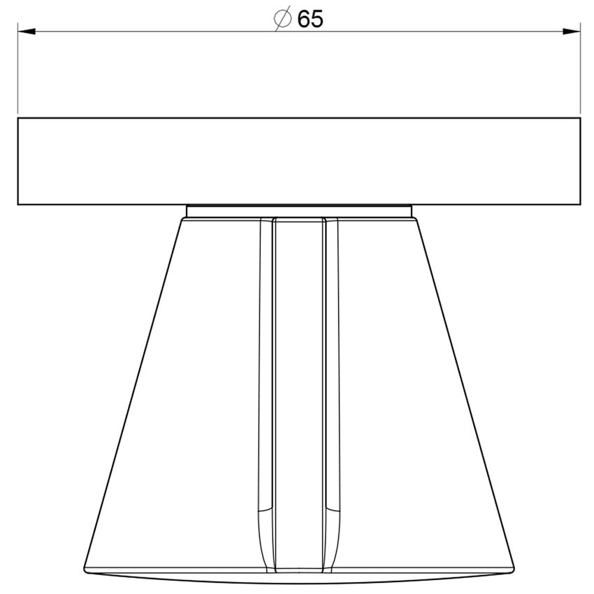Immagine di Gessi CONO rubinetto d'arresto ad alta portata, finitura copper PVD 45254#030