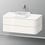 Immagine di Duravit HAPPY D.2 PLUS base sottolavabo sospesa per lavabi Happy D.2 Plus, 100 cm, 2 cassetti, cassetto superiore con scasso per il sifone e coprisifone, colore bianco finitura lucido HP497102222