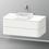 Immagine di Duravit HAPPY D.2 PLUS base sottolavabo sospesa per lavabi Happy D.2 Plus, 100 cm, 2 cassetti, cassetto superiore con scasso per il sifone e coprisifone, colore bianco finitura opaco HP497103636