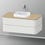 Immagine di Duravit HAPPY D.2 PLUS base sottolavabo sospesa per lavabi Happy D.2 Plus, 100 cm, 2 cassetti, cassetto superiore con scasso per il sifone e coprisifone, colore bianco Nordic finitura opaco HP497103939