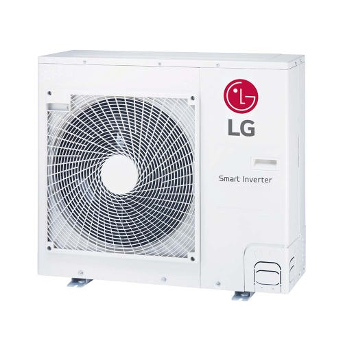 Immagine di LG DUALCOOL Deluxe R32 Climatizzatore a parete dual split inverter Wi-Fi bianco | unità esterna 7.9 kW unità interne 12000+12000 BTU MU4R27.U42+H[12|12]S1D.NS1