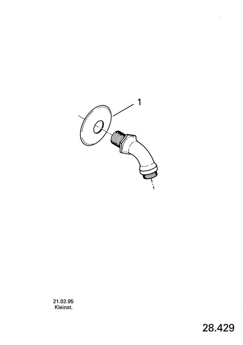 Immagine di Grohe Relexa raccordo da 1/2" finitura cromo 28429000