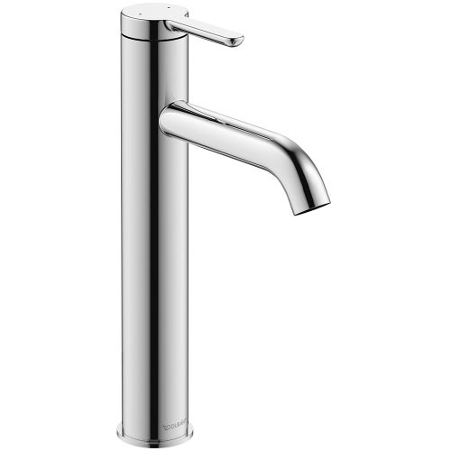 Immagine di Duravit C.1 miscelatore monocomando, a leva, taglia L, senza scarico e saltarello, finitura cromo C11030002010