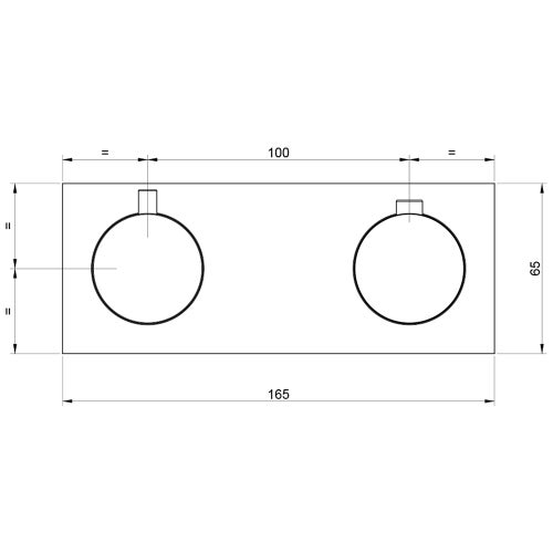 Immagine di Gessi 316 SHOWER miscelatore termostatico doccia, a parete, 1 uscita, senza corpo incasso, finitura steel brushed 54032#239