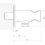 Immagine di Gessi 316 SHOWER presa acqua con supporto doccetta, finitura steel brushed 54161#239