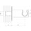 Immagine di Gessi 316 SHOWER presa acqua con supporto doccetta, finitura steel brushed 54161#239