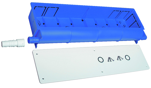 Immagine di Tecnogas SIMPLEBOX blu scatola da incasso per l'alloggiamento della predisposizone dell'impianto Split 11297