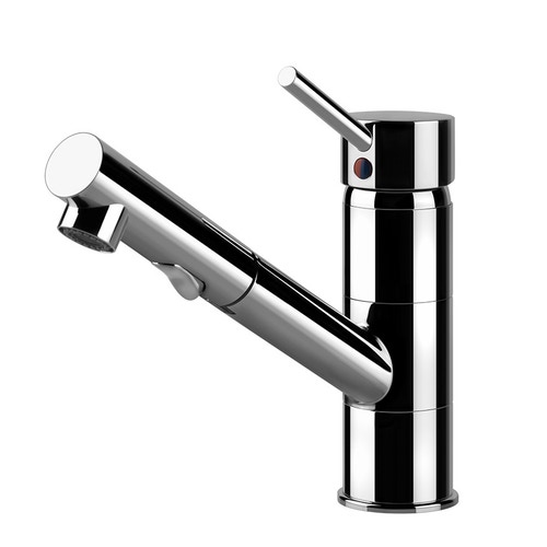 Immagine di Gessi CARY miscelatore monocomando con canna girevole, finitura cromo 17173#031