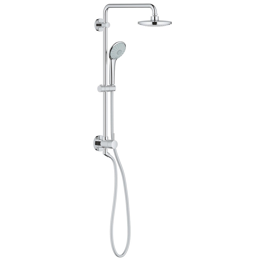 Immagine di Grohe Retro-fit 180 Sistema doccia con deviatore finitura cromo 26190000