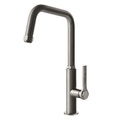 Immagine di Gessi OFFICINE miscelatore monocomando con canna girevole, finitura finox 60051#149