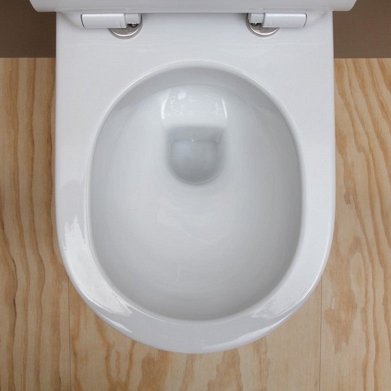 Immagine di Flaminia MINIAPP set sanitari sospesi, vaso con sistema goclean® e coprivaso slim con discesa rallentata, bidet monoforo con troppopieno, colore grigio lava finitura opaco AP119GGLA+AP219GLA+QKCW09GLA