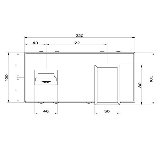 Immagine di Gessi ELEGANZA miscelatore a parete, bocca P.21 cm, senza scarico, finitura antique brass 46088#713